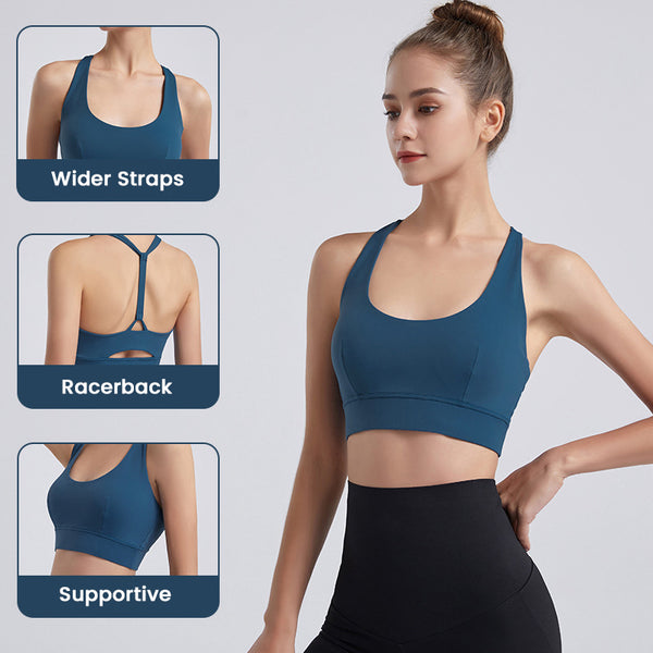 Filhot™ U-Shaped Racerback Yoga Sports Bra Up to 2XL