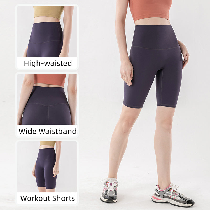 Filhot™ High-waisted Stretchy Workout Shorts