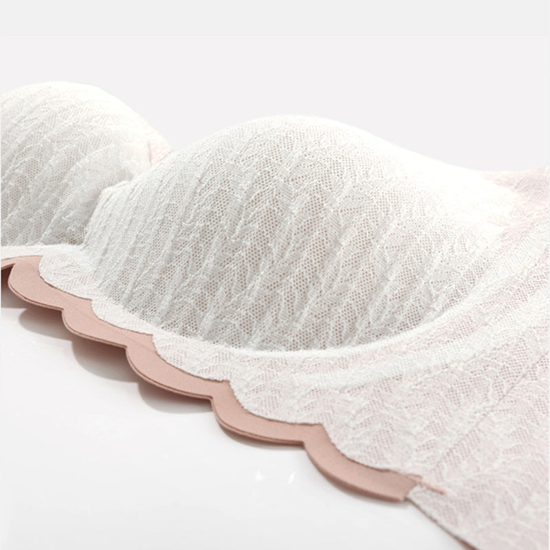 Filhot™ Unique Petal Design Wire-free Seamless Lace Bra