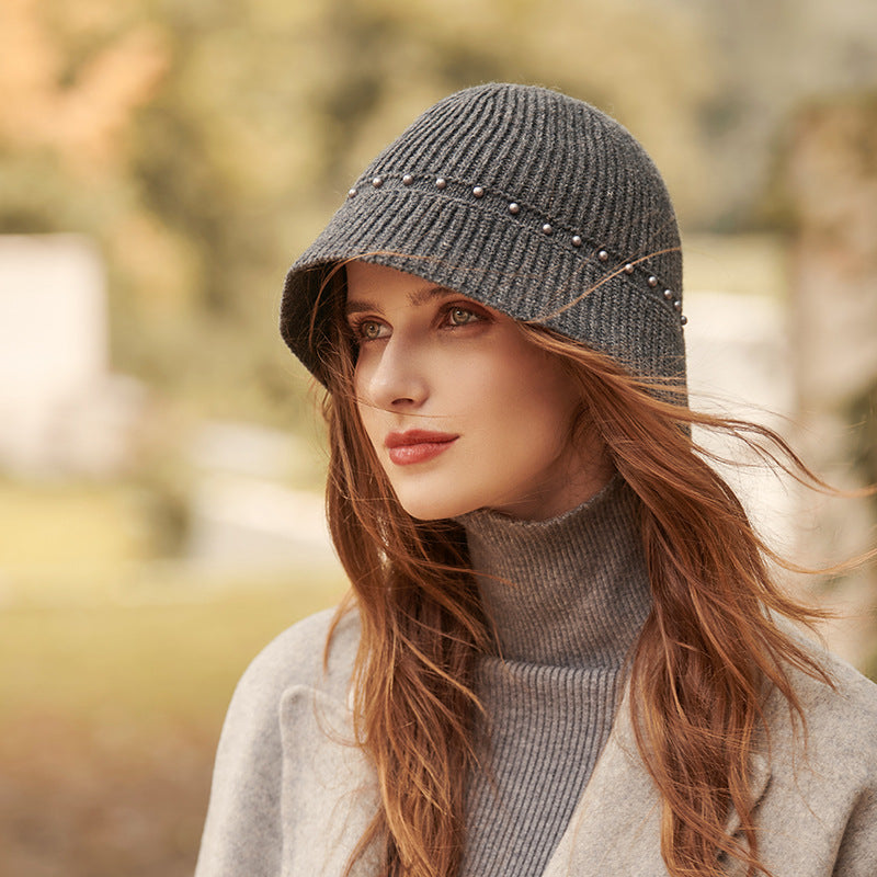 Filhot™ Knitted Cloche Hat For Autumn & Winter