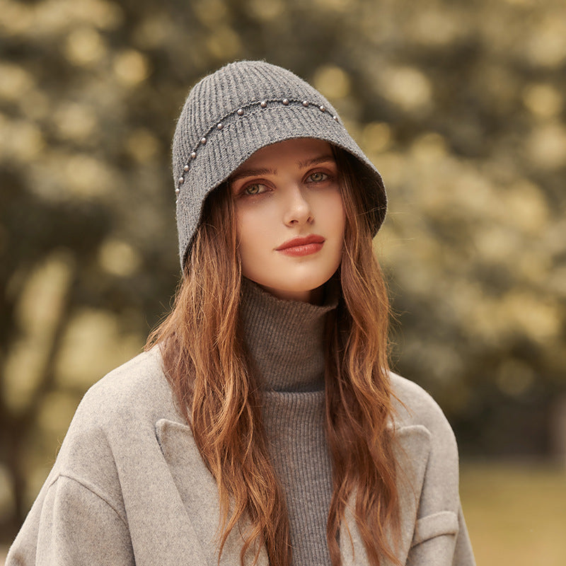 Filhot™ Knitted Cloche Hat For Autumn & Winter