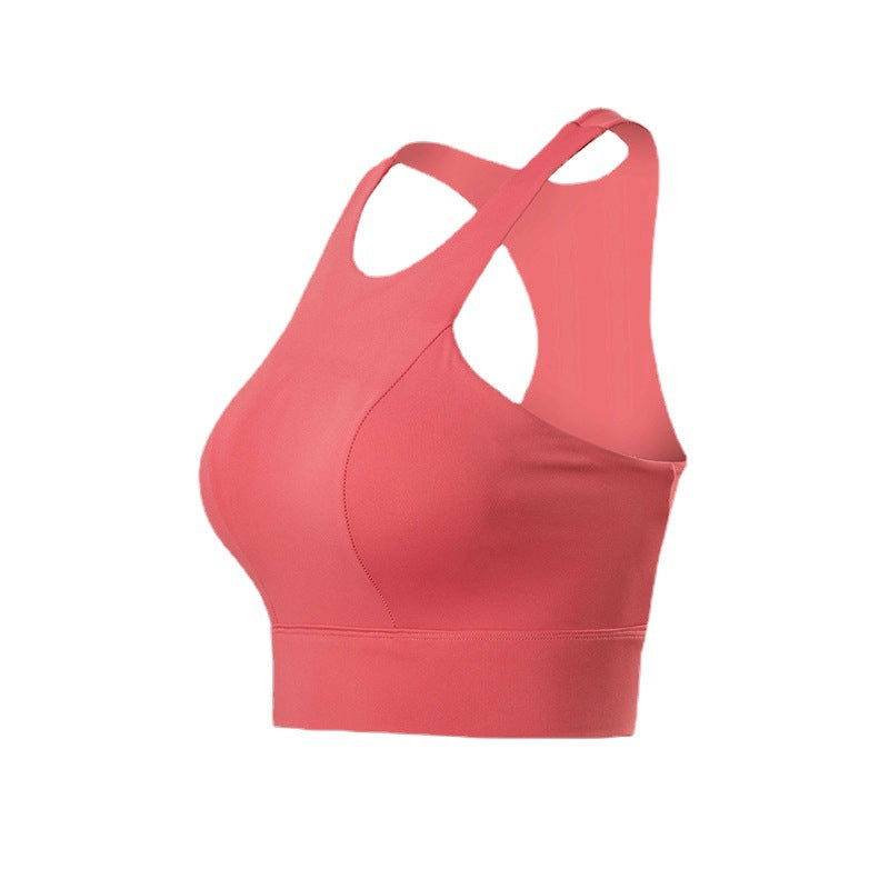 Filhot™ High Neck Racerback Yoga Sports Bra Up to 4XL