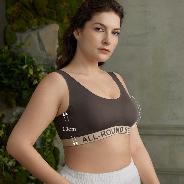 Filhot™ Supportive Seamless Breathable T-shirt Bra Up to H Cup