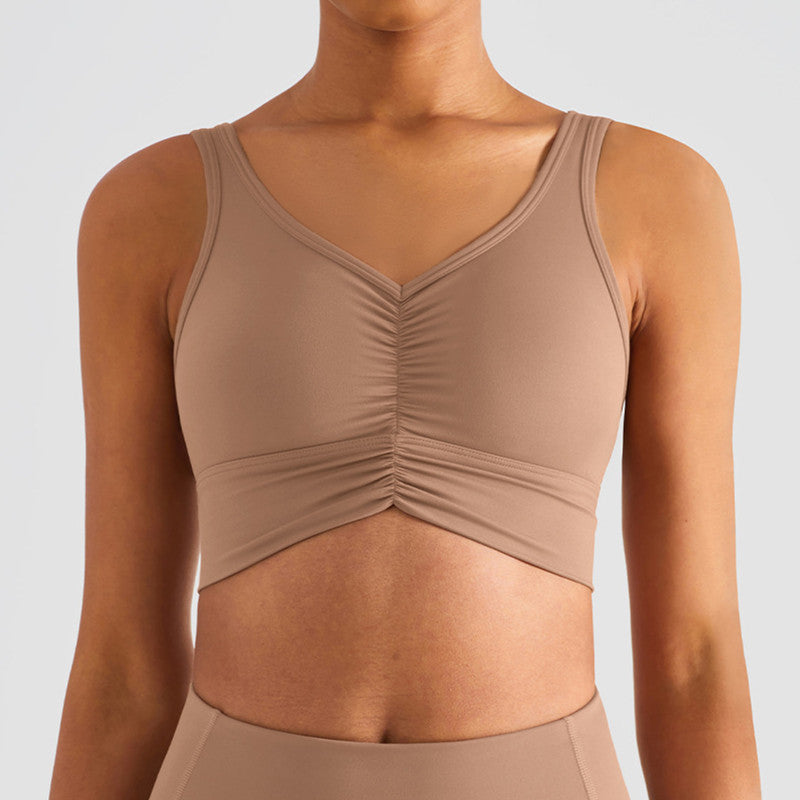 Filhot™ Front V Unique Design Sports Bra