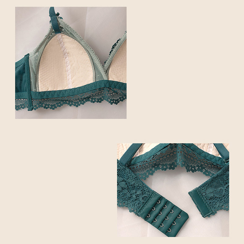 Filhot™ Flexible Triangle Cup Lace Bralette