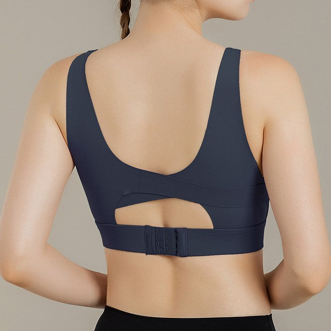 Filhot™ Seamless Back Cross Sports Bra Up to 3XL