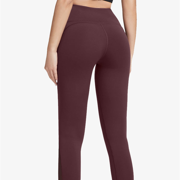 Filhot™ High-waisted Mesh Yoga Leggings With Side Pockets