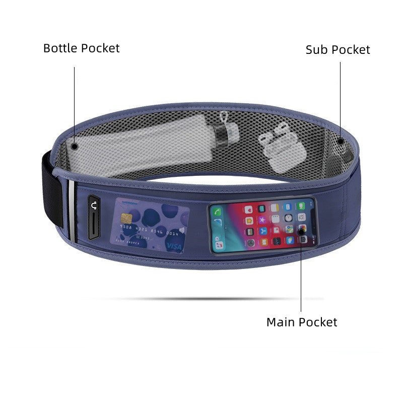 Filhot™ Surround Type Multi Pocket Design Sport Waist Bag