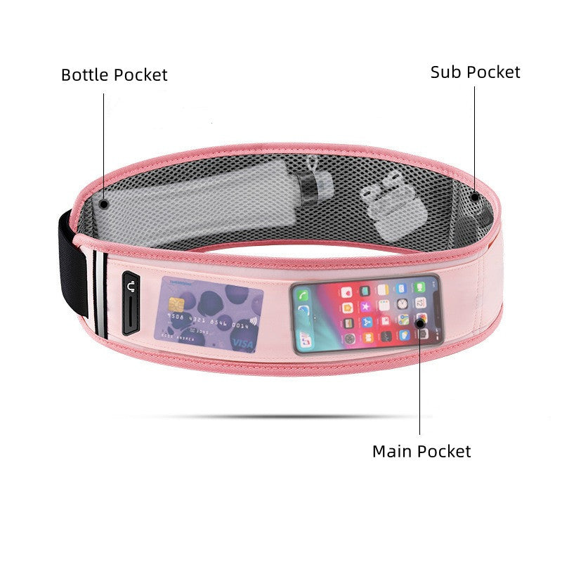 Filhot™ Surround Type Multi Pocket Design Sport Waist Bag