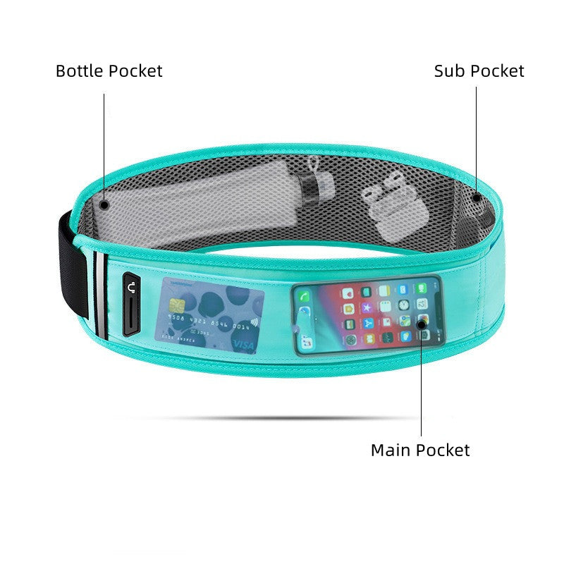 Filhot™ Surround Type Multi Pocket Design Sport Waist Bag