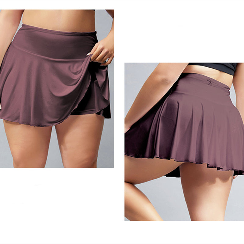 Filhot™ High-waisted Stretchy Athletic Skirts With Pockets For Summer