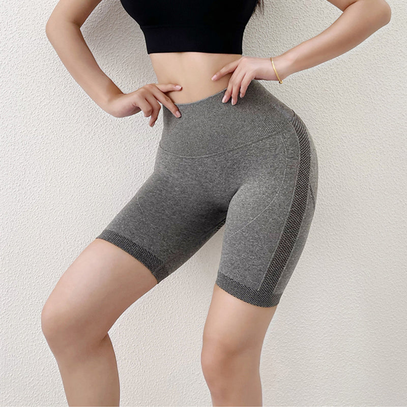 Filhot™ High-waisted Mesh Stretchy Yoga Shorts