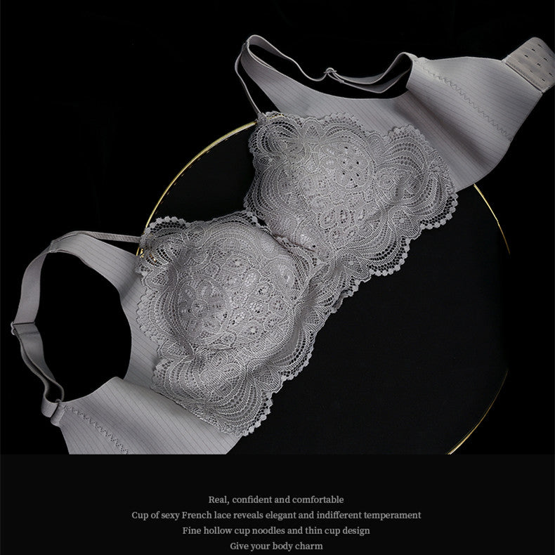 Filhot™ Wireless Lace Breathable Bra For Cup DD - DDD