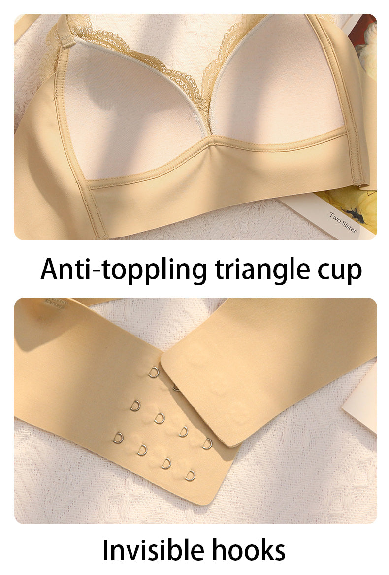 Filhot™ Triangle Cup Lace Thin Bralette