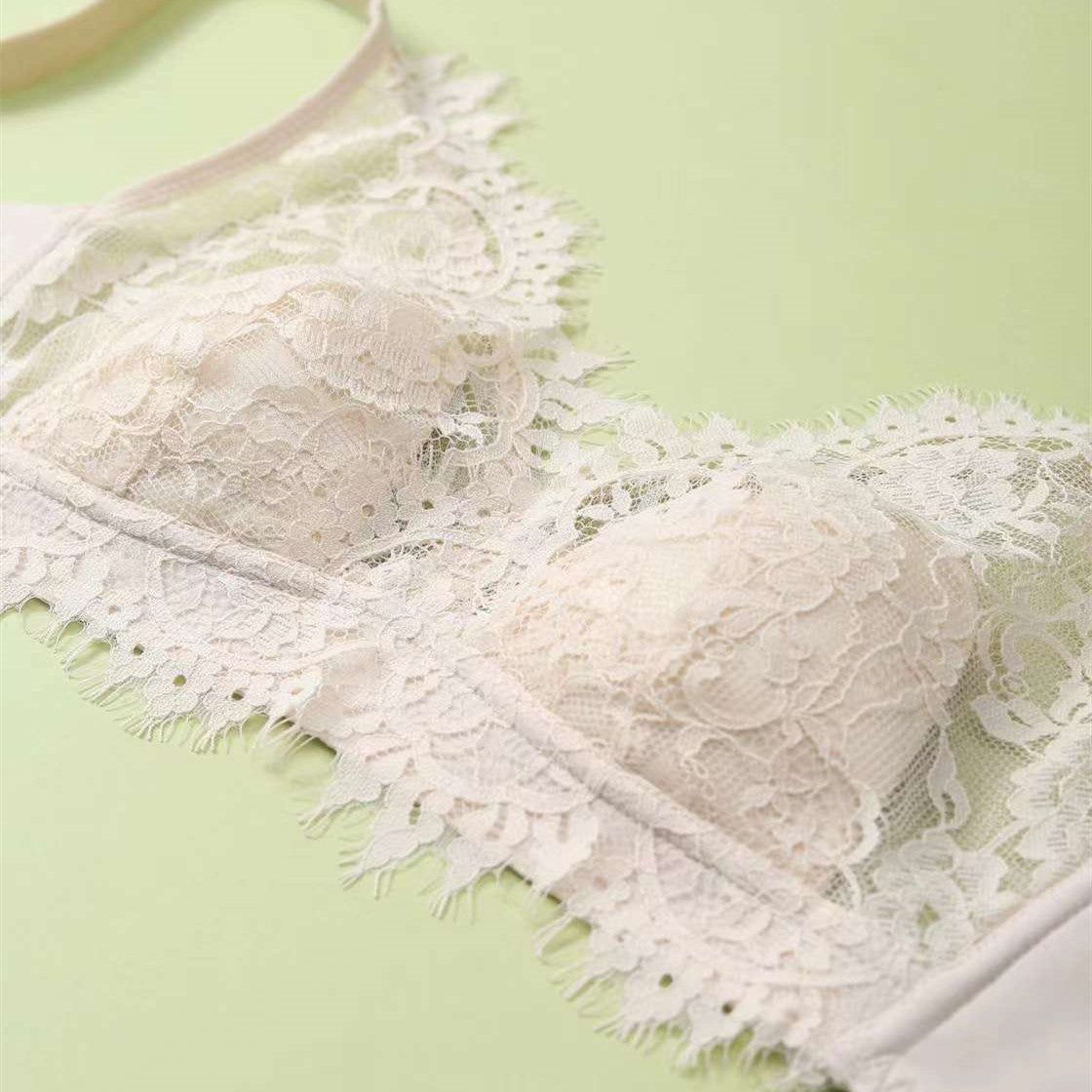 Filhot™ Wire Free Lace Comfortable Breathable Bra Up To DDD Cup