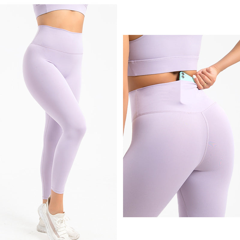 Filhot™ High-waisted Stretchy Athletic Leggings With Pocket