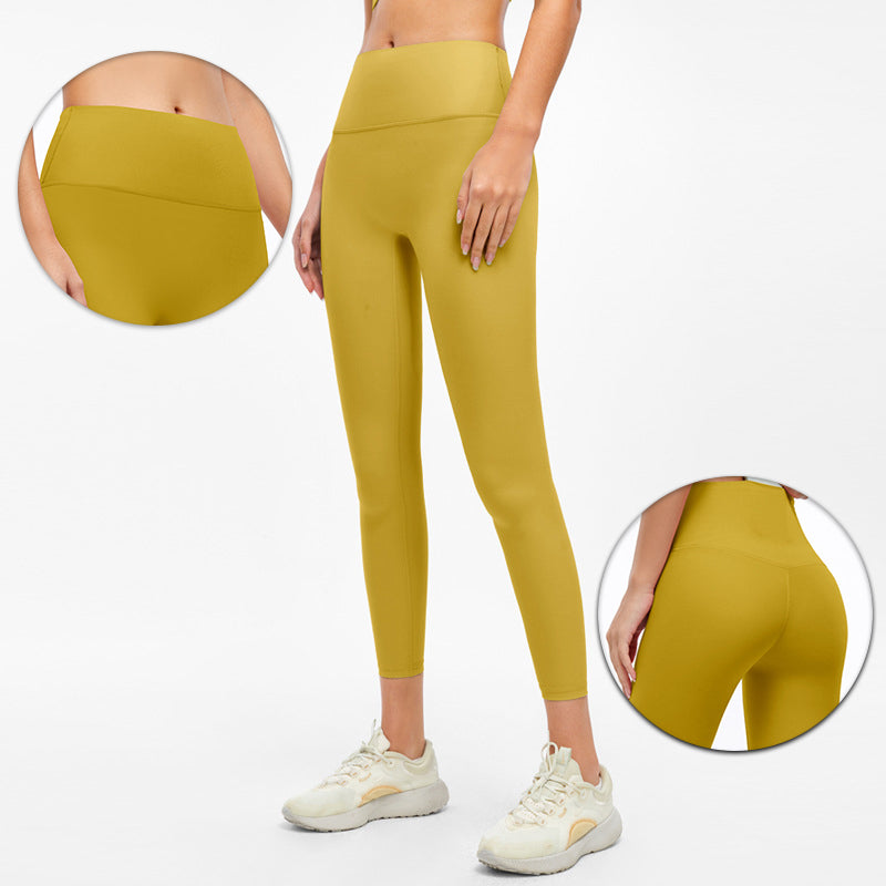 Filhot™ Lycra® High-waisted Workout Leggings With Pocket