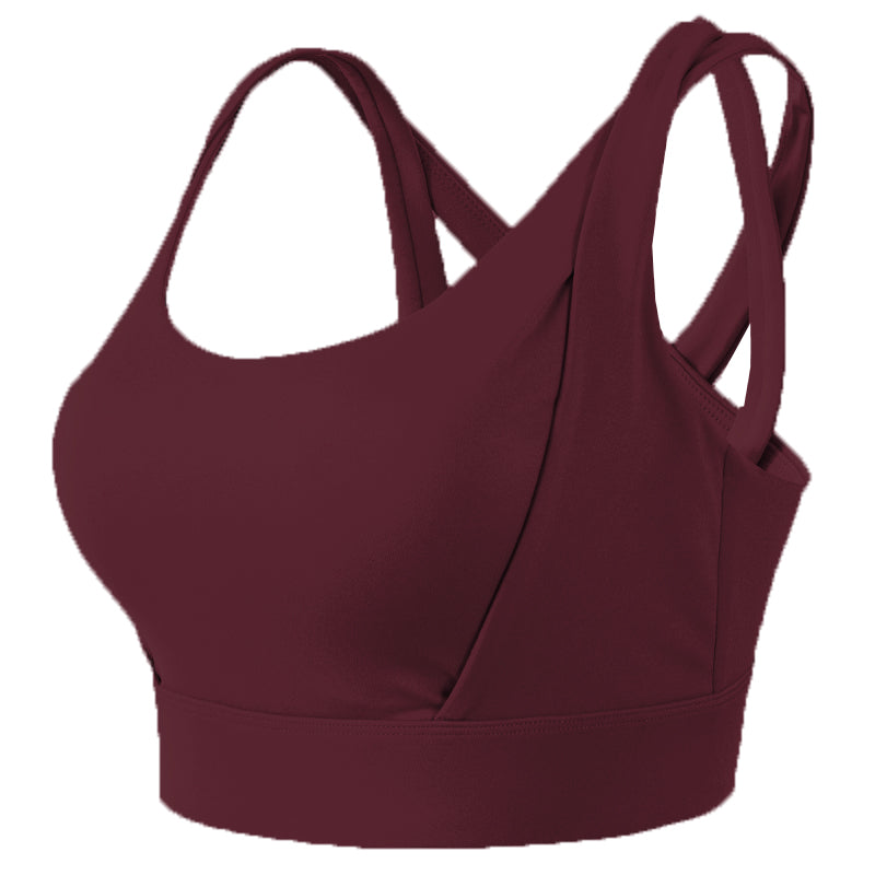 Filhot™ Back Cross Sports Bra Up to 4XL