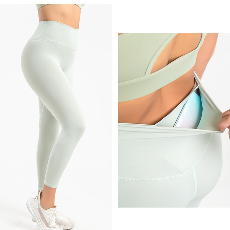 Filhot™ High-waisted Stretchy Athletic Leggings With Pocket