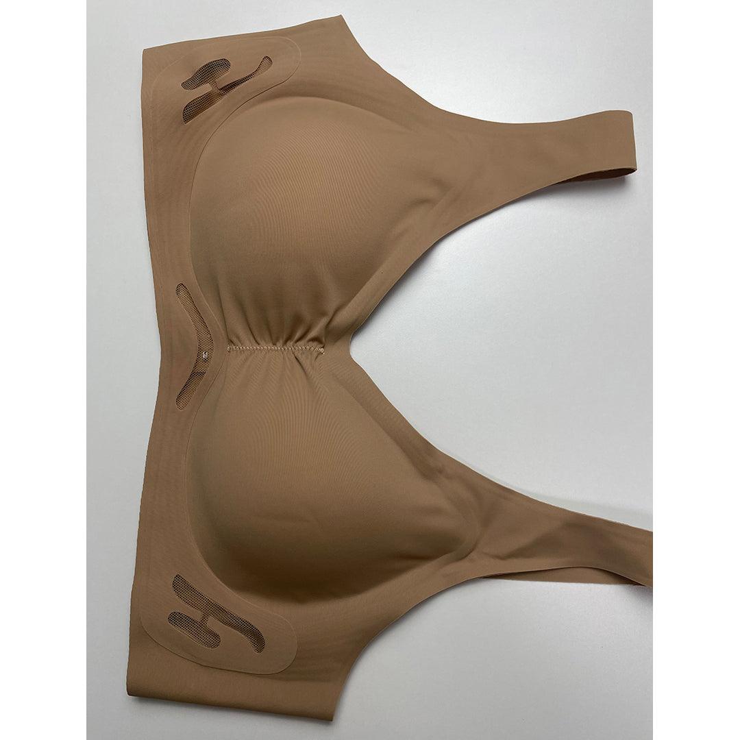 Breathable Cooling Fabric Wirefree Bra - forlest