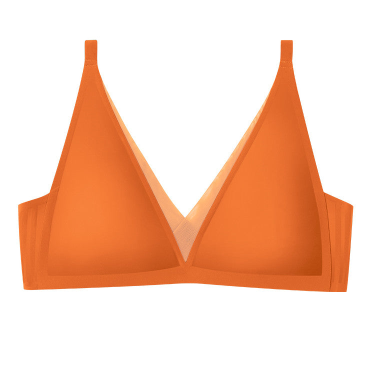 Filhot™  Deep V Triangle Cup Wireless Bra Up To DD Cup