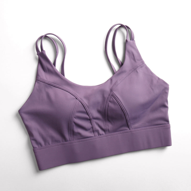 Filhot™ Fixed Shoulder Straps  Up Sports Bra To 4XL