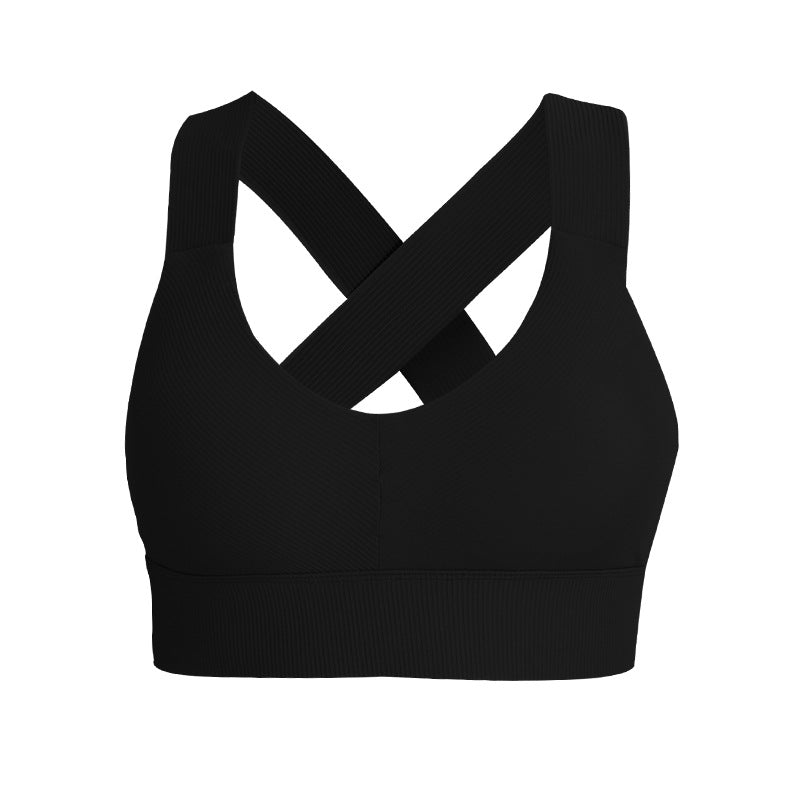 Filhot™ U-shaped Cross Sports Bra Up to 5XL