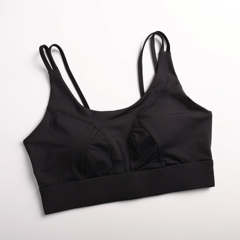 Filhot™ Fixed Shoulder Straps  Up Sports Bra To 4XL