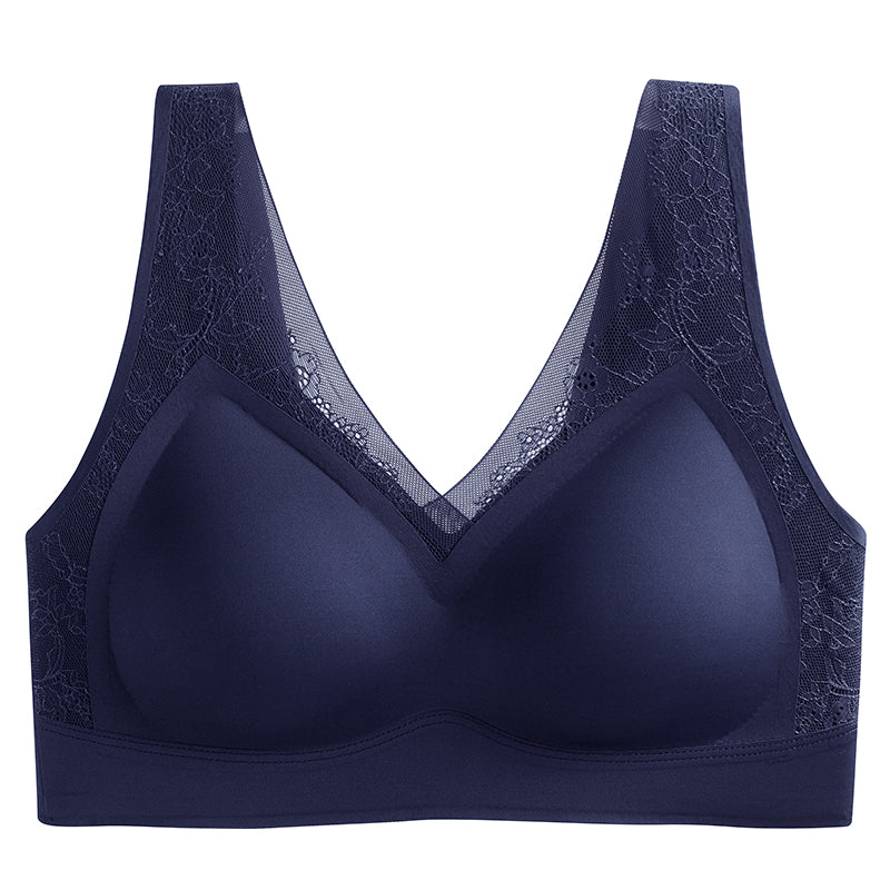 Filhot™ Lace Seamless Push Up Bra Up to DDD