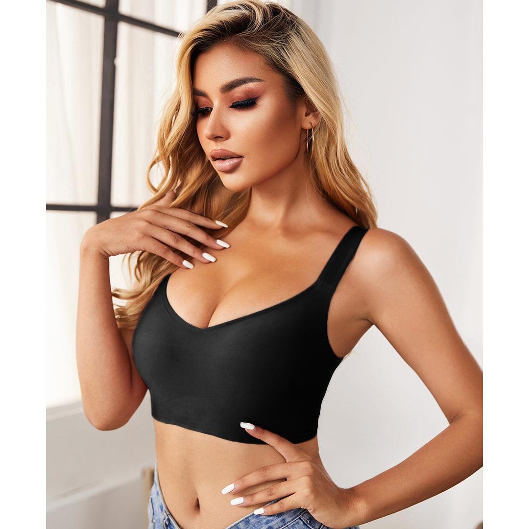 Jelly Gel™ Amber Supportive Everyday Bra - forlest