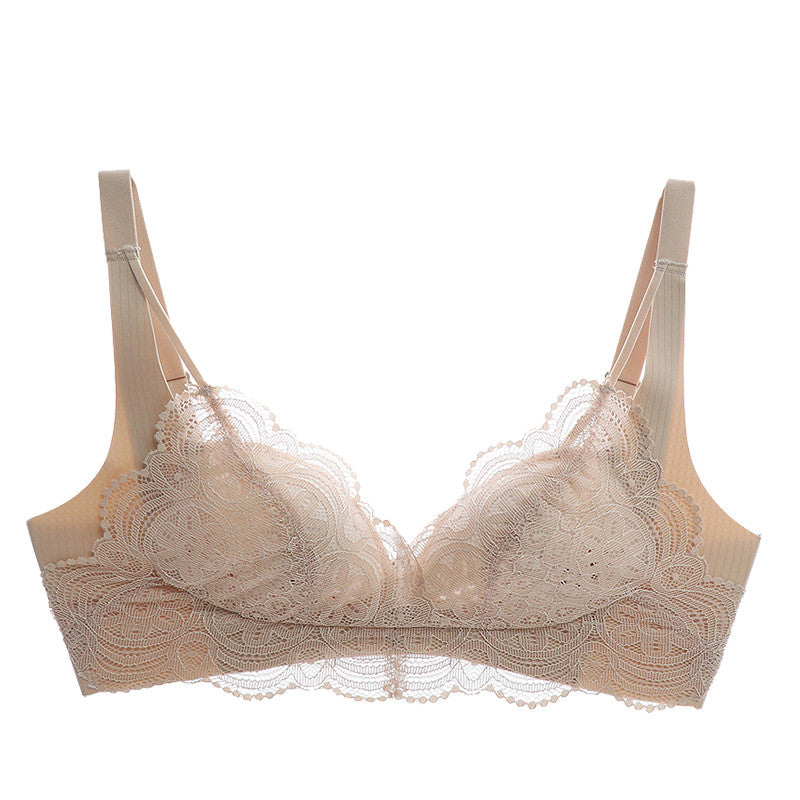 Filhot™ Wireless Lace Breathable Bra For Cup DD - DDD