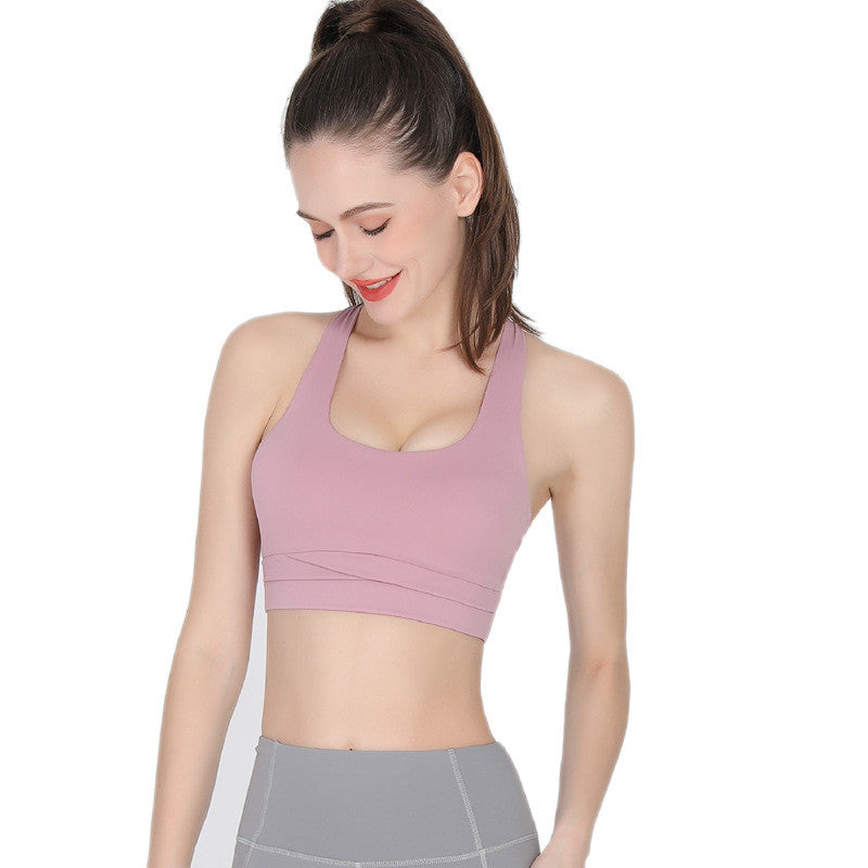 Filhot™ Double Cross High Strength Sports Bra Up To XL