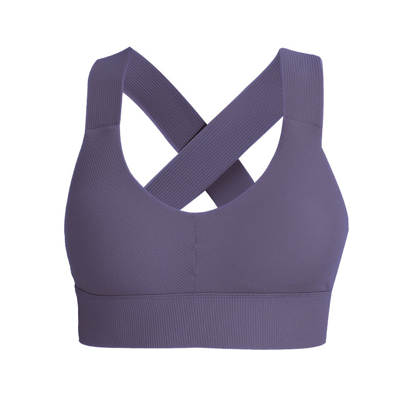 Filhot™ U-shaped Cross Sports Bra Up to 5XL