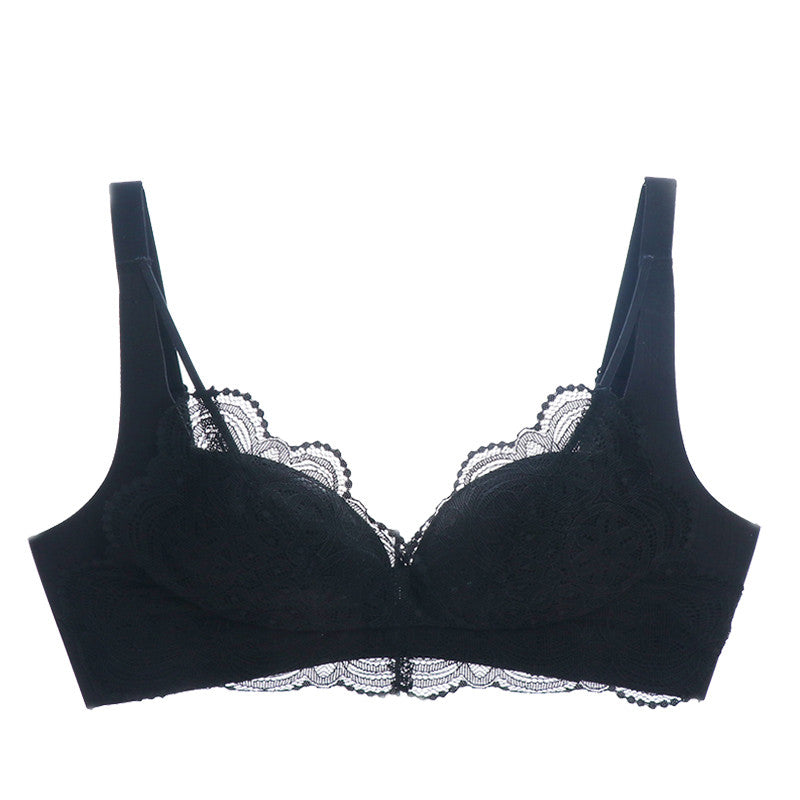 Filhot™ Wireless Lace Breathable Bra For Cup DD - DDD