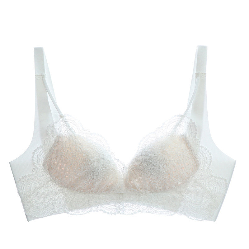 Filhot™ Wireless Lace Breathable Bra For Cup DD - DDD