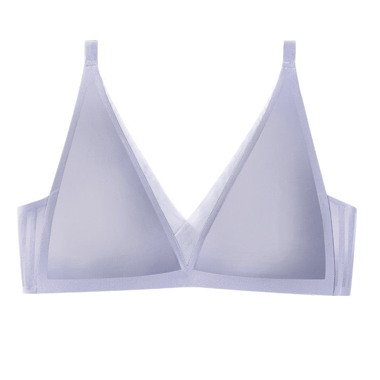 Filhot™  Deep V Triangle Cup Wireless Bra Up To DD Cup