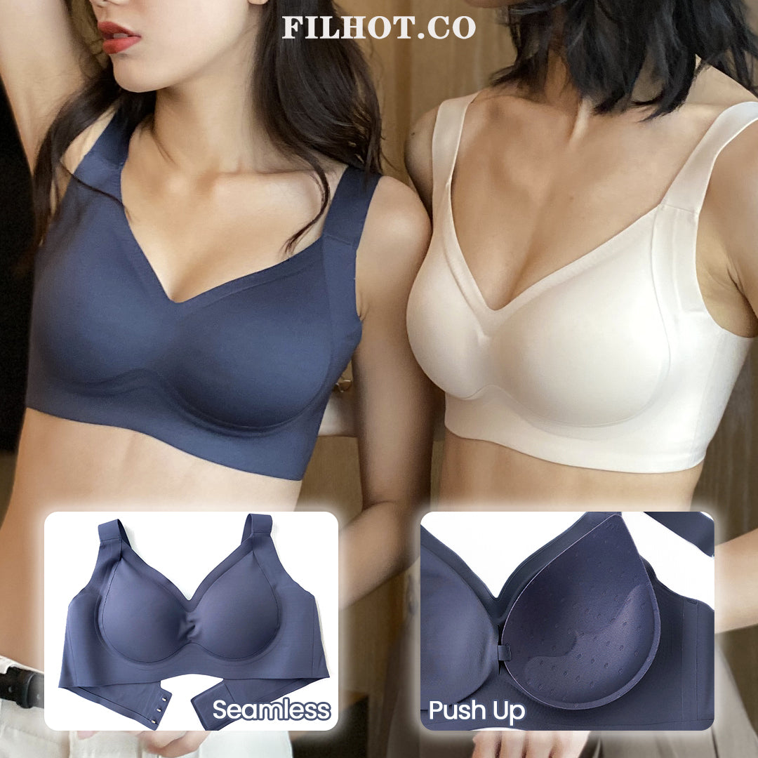 Filhot™ Push Up Seamless Wirefree Bra Up To DDD Cup