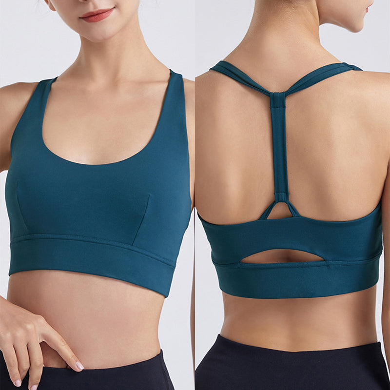 Filhot™ U-Shaped Racerback Yoga Sports Bra Up to 2XL