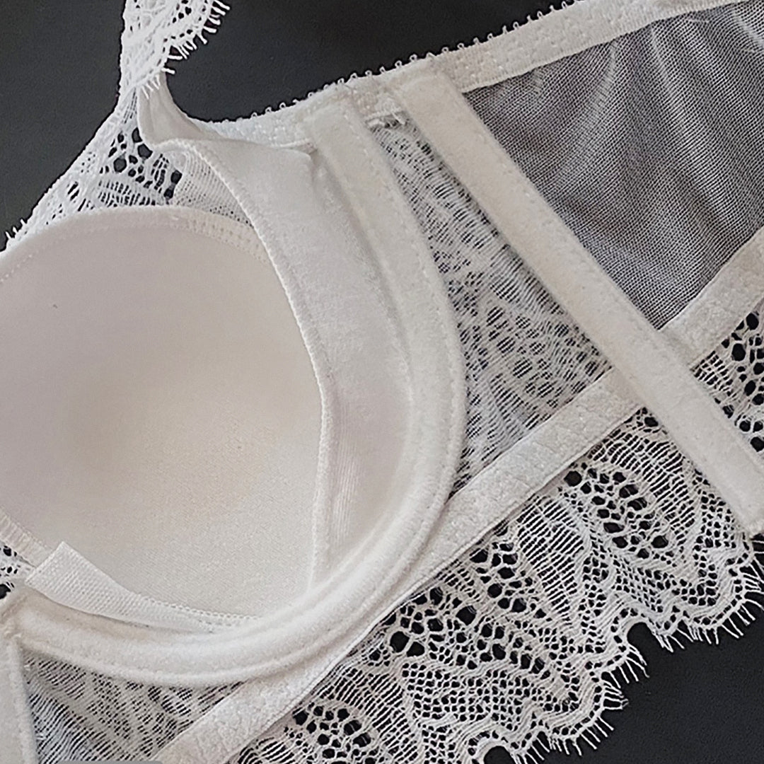 Sexy Lace Ultra-Thin Support Bra 32B to 38D