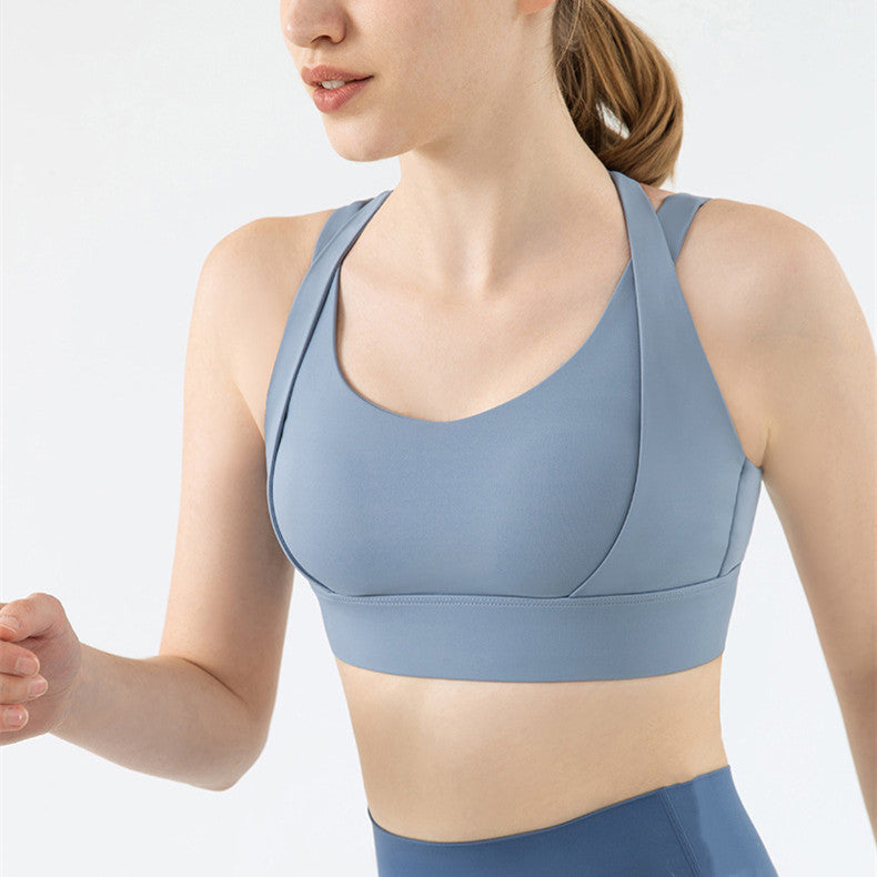 Filhot™ Back Cross Sports Bra Up to 4XL