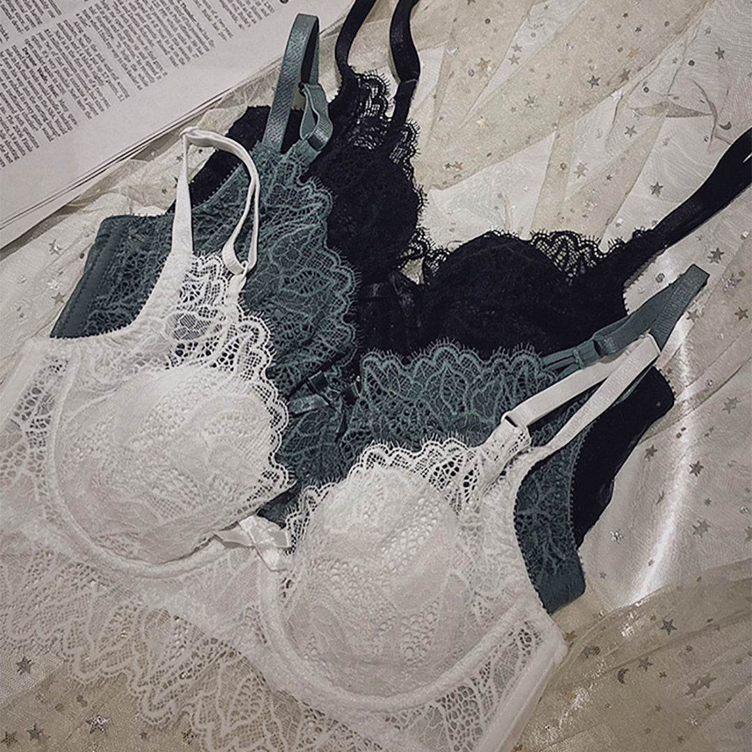 Sexy Lace Ultra-Thin Support Bra 32B to 38D