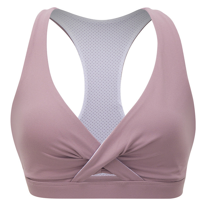 Filhot™ Bow-knot Deep V Sports Bra