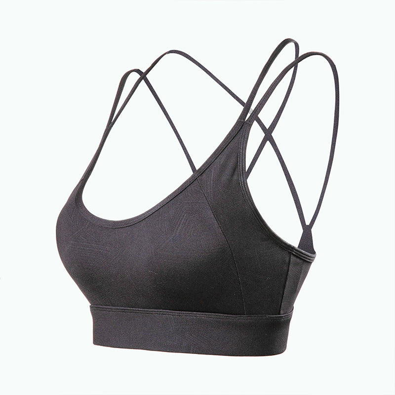 Filhot™ Criss Cross Yoga Sports Bra Up To 3XL