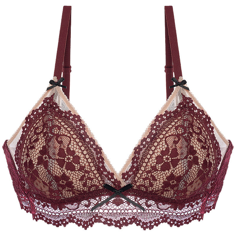 Filhot™ Flexible Triangle Cup Lace Bralette