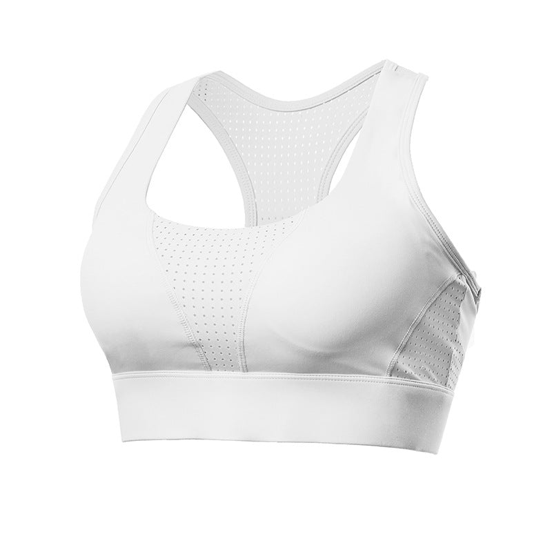 Filhot™  V-mesh Design Sports Bra Up To 5XL