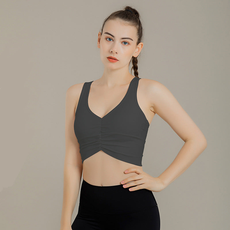 Filhot™ Lycra® Y-back Stretchy Sports Bra Up To 3XL