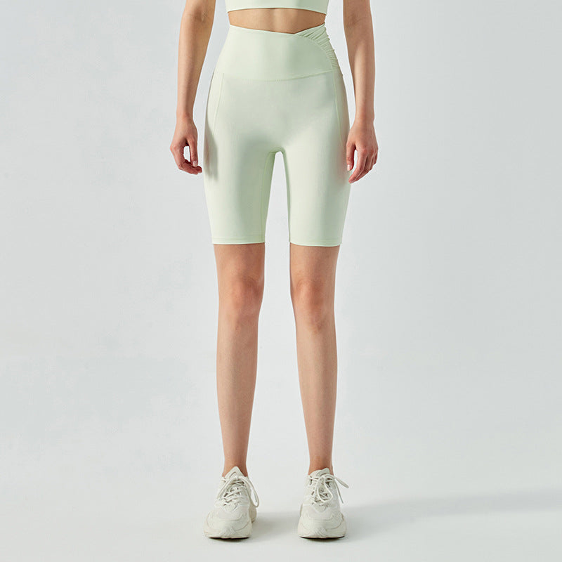 Filhot™ Y-shaped High-waisted Stretchy Yoga Shorts For Summer