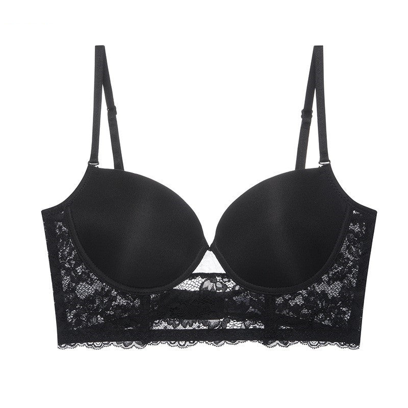 Filhot™ U-shaped Underwire Lace Bra Up to G Cup