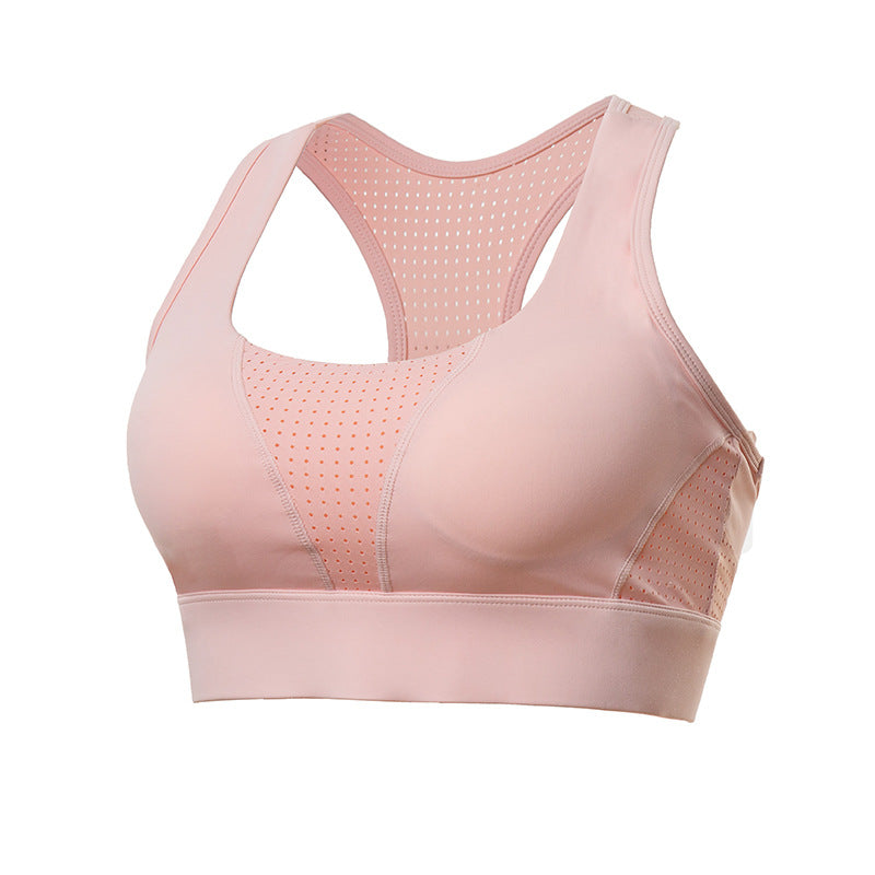 Filhot™  V-mesh Design Sports Bra Up To 5XL