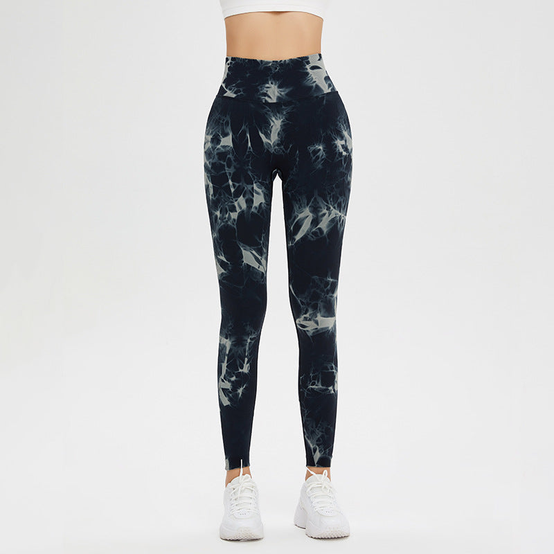 Filhot™ High Waist Sexy Tie Dye Yoga Leggings